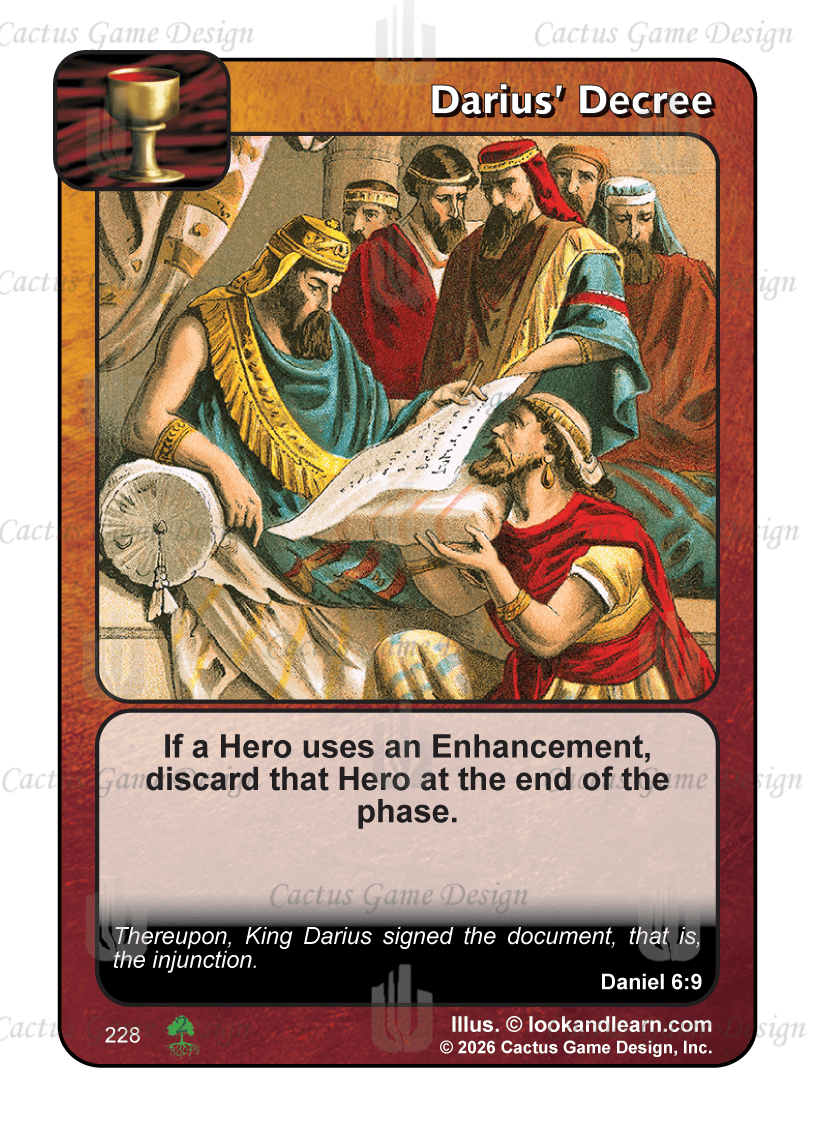 Darius' Decree