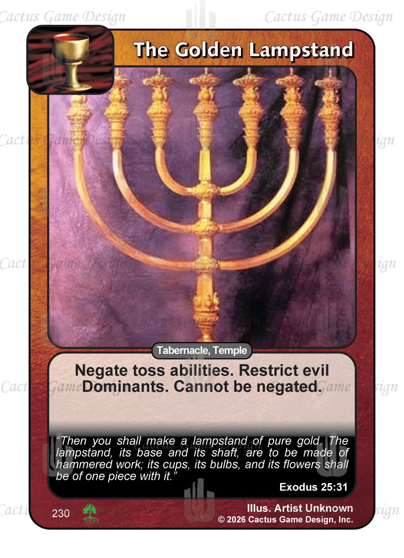 The Golden Lampstand
