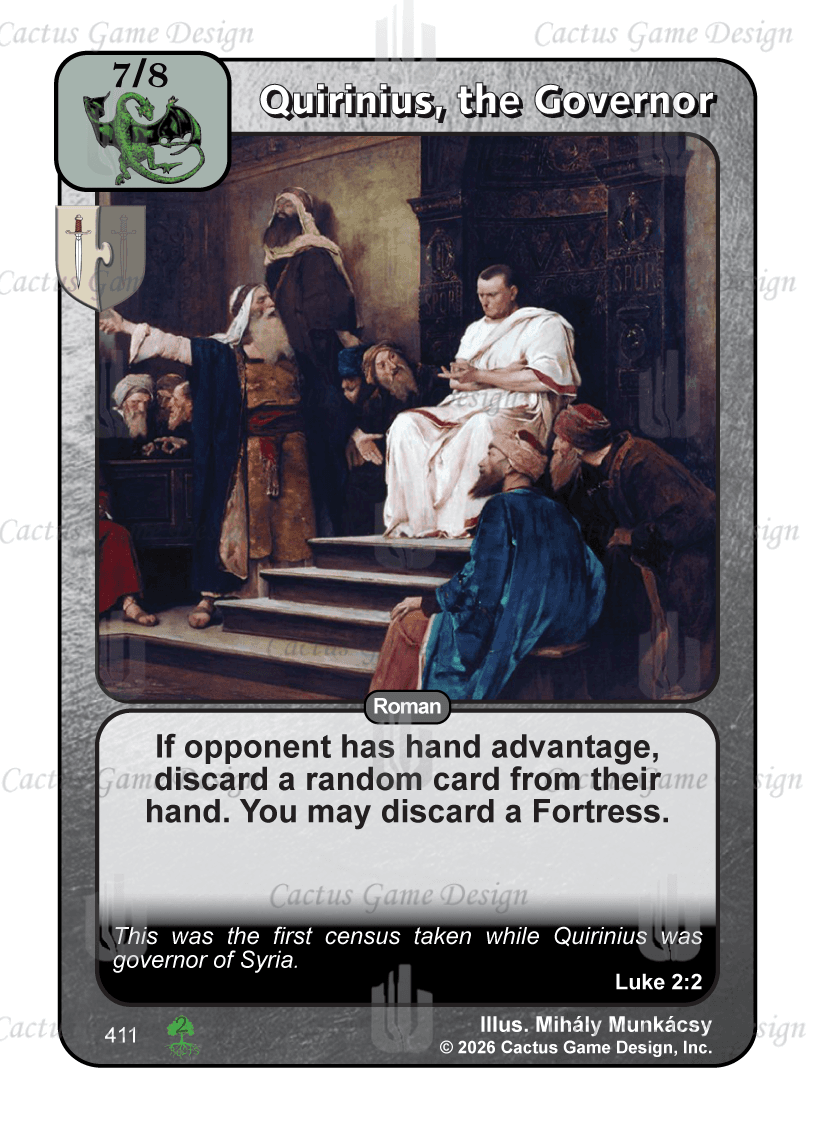 Quirinius, the Governor