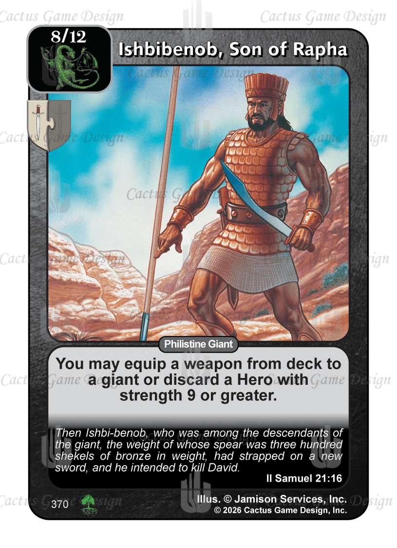Ishbibenob, Son of Rapha
