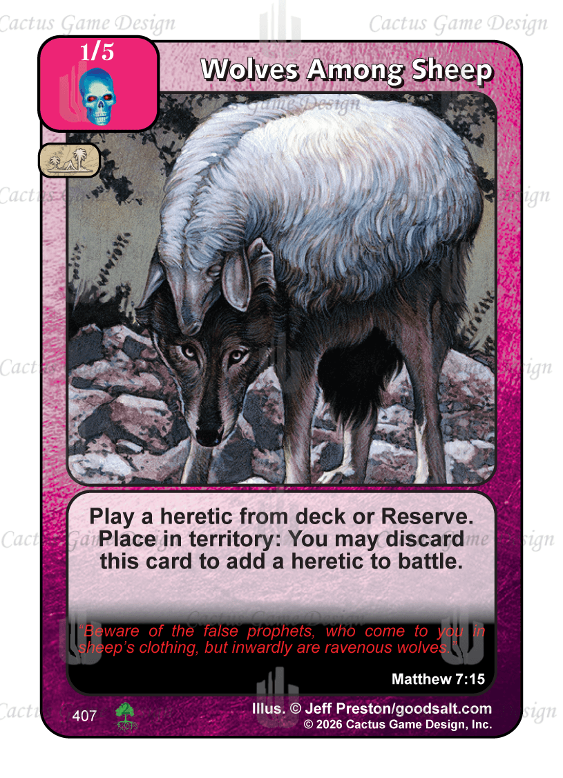 Wolves Among Sheep