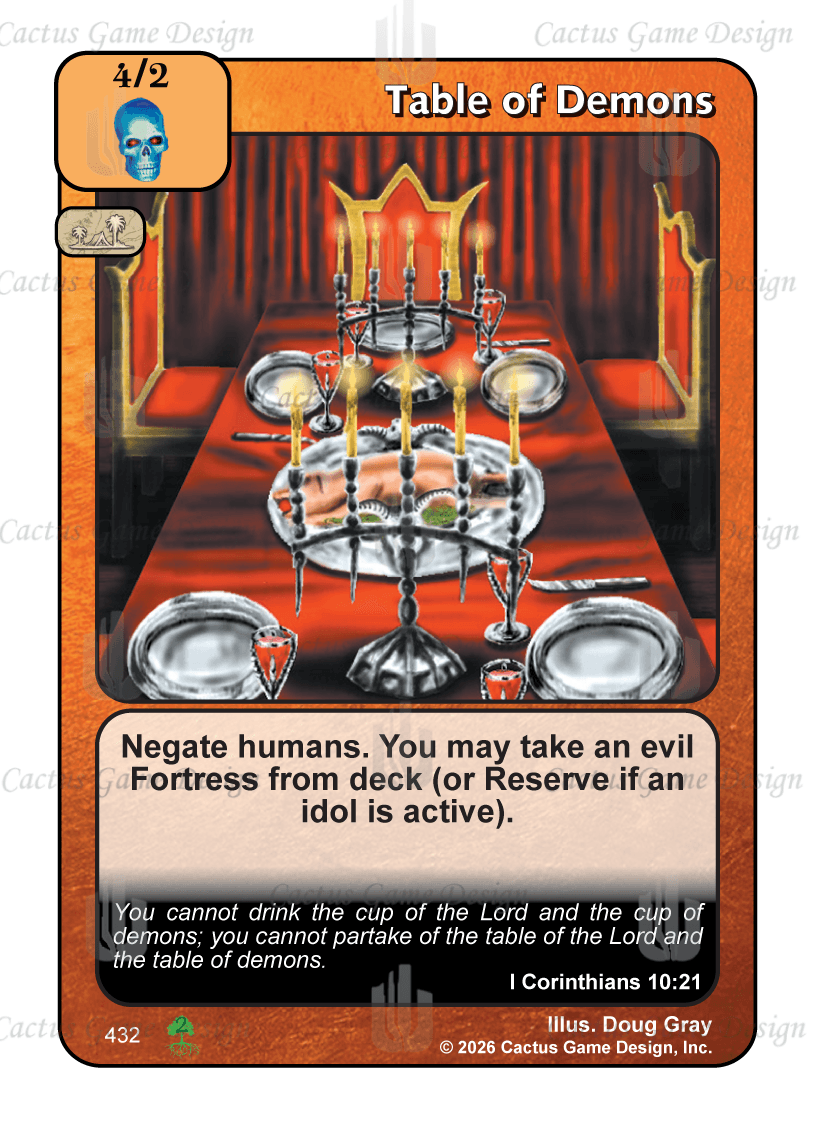 Table of Demons